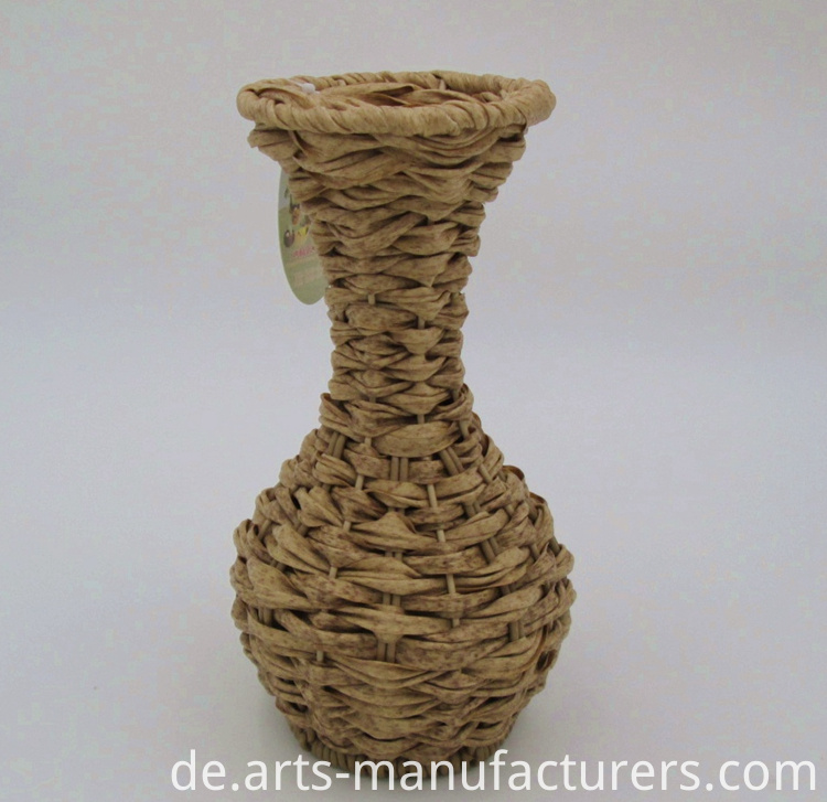 Blumenvase weben weaving flower vase